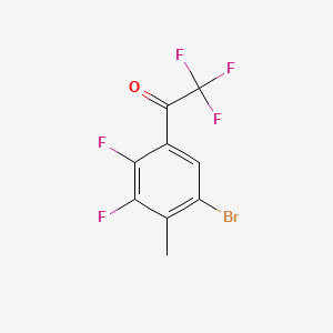 1-(5-Bromo-2,3-difluoro-4-methylphenyl)-2,2,2-trifluoroethanone