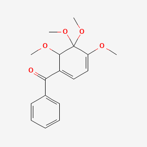 Phenyl-(4,5,5,6-tetramethoxy-1-cyclohexa-1,3-dienyl)methanone