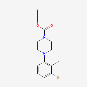 tert-Butyl 4-(3-bromo-2-methylphenyl)piperazine-1-carboxylate