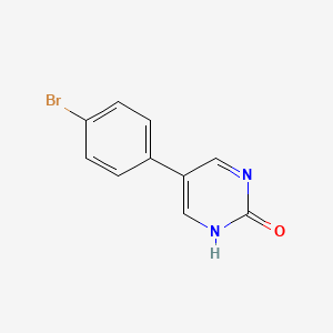 5-(4-bromophenyl)-1H-pyrimidin-2-one