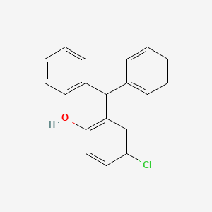 4-Chloro-2-(diphenylmethyl)phenol