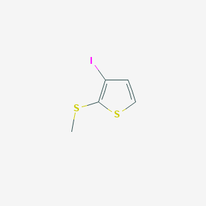 3-Iodo-2-(methylthio)thiophene