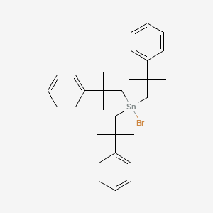 Bromotris(2-methyl-2-phenylpropyl)stannane