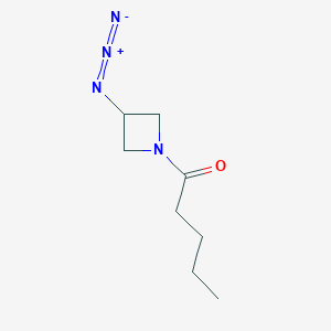 1-(3-Azidoazetidin-1-yl)pentan-1-one