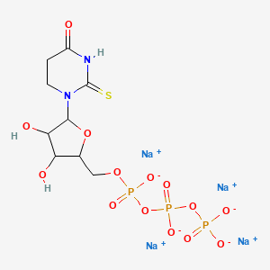 molecular formula C9H13N2Na4O14P3S B14760227 2-thio-UTP 