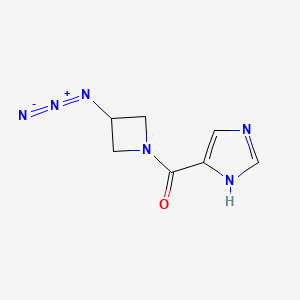 (3-azidoazetidin-1-yl)(1H-imidazol-5-yl)methanone
