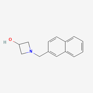 1-(Naphthalen-2-ylmethyl)azetidin-3-ol