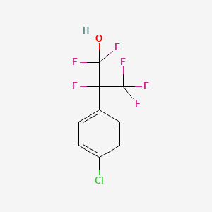 2-(4-Chlorophenyl)-1,1,2,3,3,3-hexafluoro-1-propanol