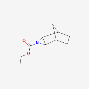 Ethyl 3-azatricyclo(3.2.1.0(sup2,4))octane-3-carboxylate