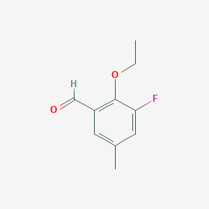 2-Ethoxy-3-fluoro-5-methylbenzaldehyde