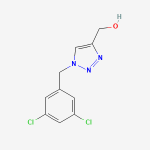 (1-(3,5-dichlorobenzyl)-1H-1,2,3-triazol-4-yl)methanol