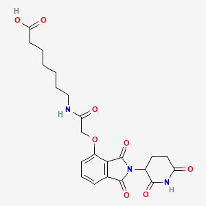 Thalidomide-O-acetamido-C6-acid