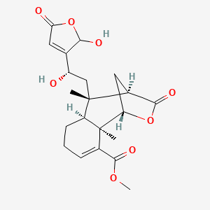 molecular formula C21H26O8 B14760557 Tinosporol A 