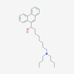 8-(Dibutylamino)-1-(phenanthren-9-yl)octan-1-ol