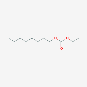 molecular formula C12H24O3 B14760640 Octyl propan-2-yl carbonate CAS No. 1680-32-6