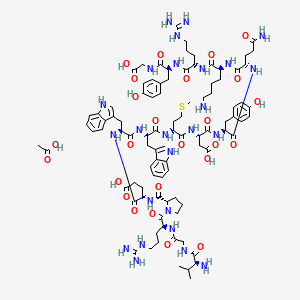 molecular formula C93H131N25O25S B14760662 BAM (8-22) acetate 