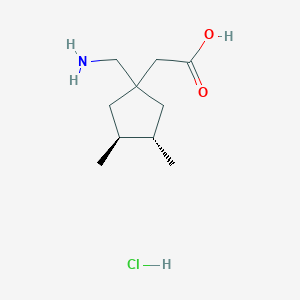 molecular formula C10H20ClNO2 B14760699 Atagabalin HCl 