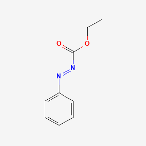 Diazenecarboxylic acid, phenyl-, ethyl ester