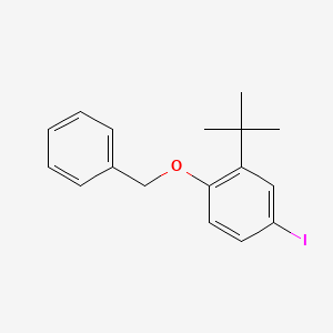 1-(BenZyloxy)-2-(t-butyl)-4-iodobenZene