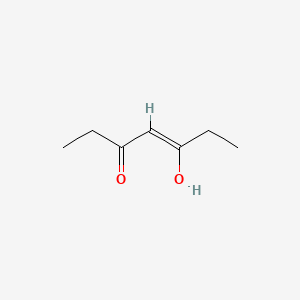 (Z)-5-oxidanylhept-4-en-3-one