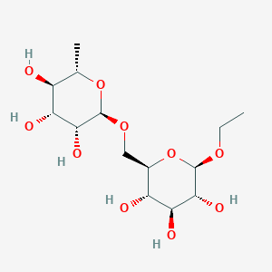 Ethyl 6-O-(6-deoxy--L-mannopyranosyl)--D-glucopyranoside