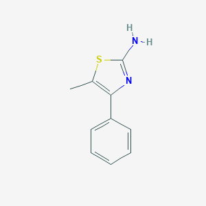 molecular formula C10H10N2S B147608 2-Amino-5-methyl-4-phenylthiazole CAS No. 30709-67-2