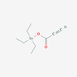 molecular formula C9H16O2Sn B14760847 Triethyl[(prop-2-ynoyl)oxy]stannane CAS No. 1520-84-9