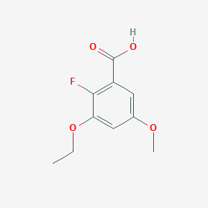 3-Ethoxy-2-fluoro-5-methoxybenzoic acid