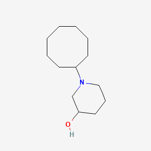 molecular formula C13H25NO B1476086 1-Cyclooctylpiperidin-3-ol CAS No. 2091619-44-0