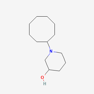 molecular formula C13H25NO B1476086 1-环辛基哌啶-3-醇 CAS No. 2091619-44-0