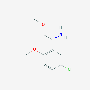 (R)-1-(5-chloro-2-methoxyphenyl)-2-methoxyethan-1-amine