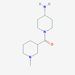(4-Aminopiperidin-1-yl)(1-methylpiperidin-3-yl)methanone