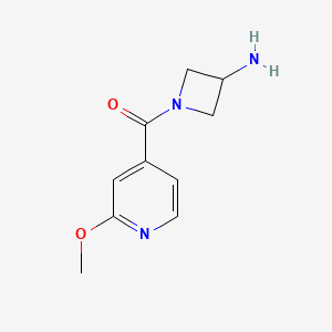 (3-Aminoazetidin-1-yl)(2-methoxypyridin-4-yl)methanone