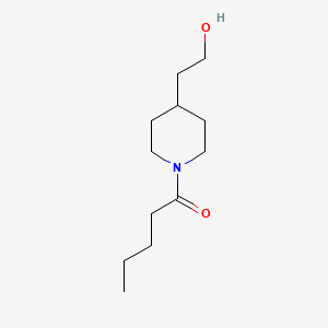 1-[4-(2-Hydroxyethyl)piperidin-1-yl]pentan-1-one