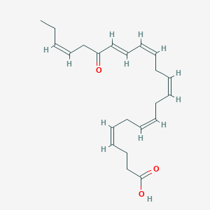 (4Z,7Z,10Z,13Z,15E,19Z)-17-Oxodocosahexaenoic acid