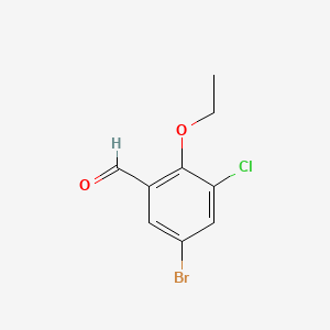 5-Bromo-3-chloro-2-ethoxybenzaldehyde