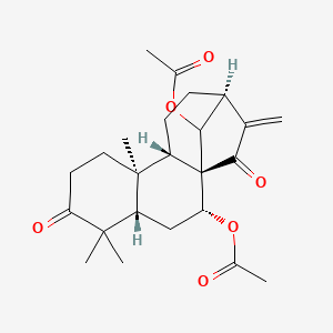 Glaucocalyxin A diacetate