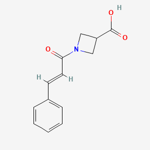 1-Cinnamoylazetidine-3-carboxylic acid