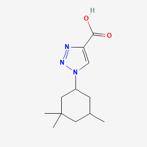 1-(3,3,5-trimethylcyclohexyl)-1H-1,2,3-triazole-4-carboxylic acid