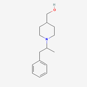 molecular formula C15H23NO B1476133 (1-(1-Phenylpropan-2-yl)piperidin-4-yl)methanol CAS No. 2097981-16-1