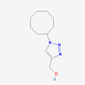 (1-cyclooctyl-1H-1,2,3-triazol-4-yl)methanol