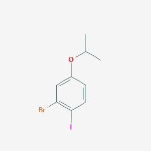 2-Bromo-1-iodo-4-isopropoxybenzene