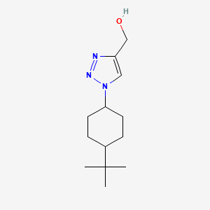 molecular formula C13H23N3O B1476140 (1-(4-(tert-butyl)cyclohexyl)-1H-1,2,3-triazol-4-yl)methanol CAS No. 2098100-78-6