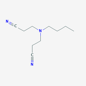 Propanenitrile, 3,3'-(butylimino)bis-