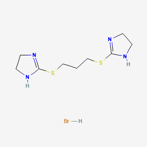 2-Imidazoline,2'-(trimethylenedithio)di-, dihydrobromide