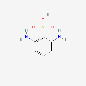 2,6-Diamino-4-methylbenzenesulfonic acid