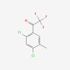 1-(2,4-Dichloro-5-methylphenyl)-2,2,2-trifluoroethanone