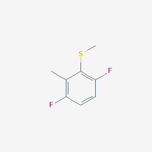 (3,6-Difluoro-2-methylphenyl)(methyl)sulfane