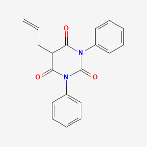 Barbituric acid, 5-allyl-1,3-diphenyl-