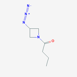 1-(3-Azidoazetidin-1-yl)butan-1-one